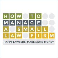 How to Manage a Small Law Firm logo