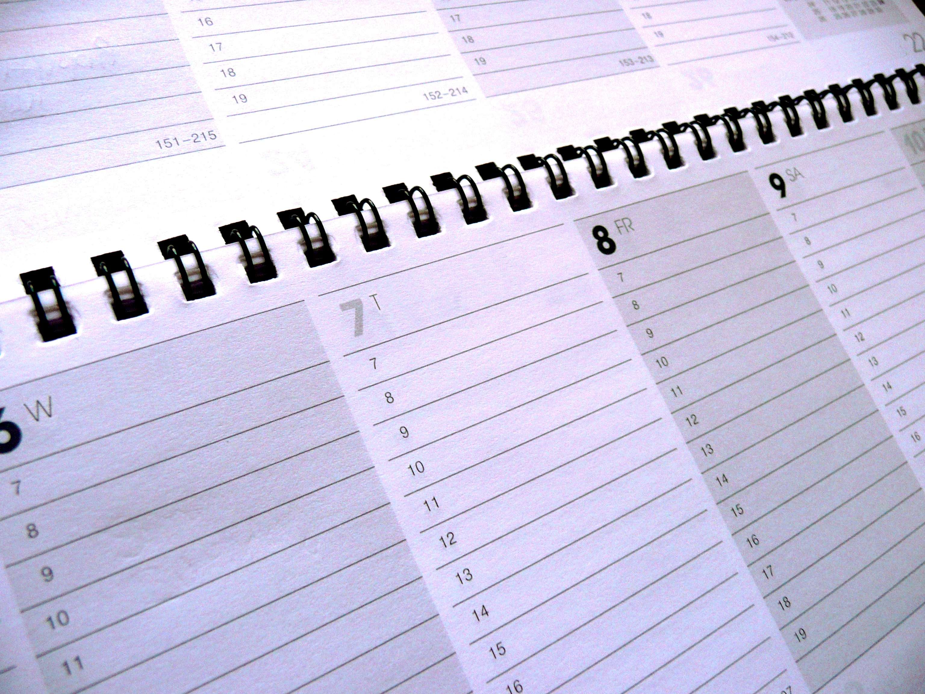 Busy calendar